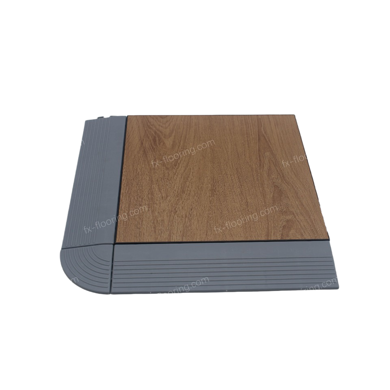 Anti Slip Wood Grain Finished Flat