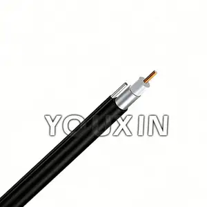 75ohm trunk distribution QR540 Coaxial Cable with Messenger