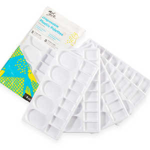 Mont Marte Palettes en plastique jetables 5pc <span class=keywords><strong>Palette</strong></span> de <span class=keywords><strong>peinture</strong></span> - Product Image 1