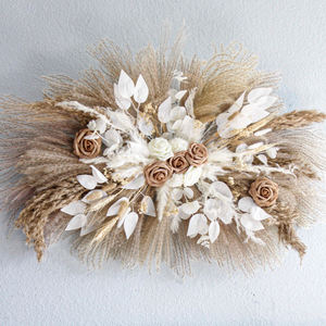 Panneaux muraux de fleurs artificielles de <span class=keywords><strong>pampa</strong></span>, mariage déco, fleurs séchées, fleurs sèches - Product Image 5