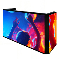 Pantalla LED Plegable para Cabina de DJ P1.25/P1.56/P1.95/P2.5/P2.6 GOB de Alto Brillo con Estuche de Transporte