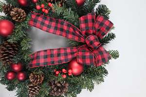 Guirnaldas Navideñas Decorativas para Colgar en la Puerta, con Bayas Rojas Ecológicas, Personalizadas al por Mayor - Product Image 3