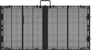 Schermo LED Trasparente per Vetrine di Negozi, Display Pubblicitari per Interni ed Esterni, Segnaletica e Optoelettronica - Product Image 2