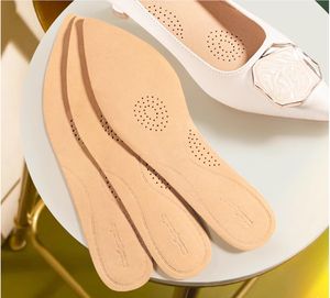 Vente en gros de semelles en peau de mouton véritable pour talons hauts adaptées à la peau pour <span class=keywords><strong>pieds</strong></span> <span class=keywords><strong>nus</strong></span> chaussures en <span class=keywords><strong>cuir</strong></span> inserts épais coussinets de chaussures à talons hauts - Product Image 5