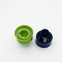 Bouchon doseur anti-déversement en plastique chimique à visser, pour bouteille de détergent liquide ou adoucissant, 38 mm (sérigraphie) – Vente directe usine
