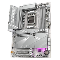 Soket LGA 1718 Socket es WIFI7 AORUS ELITE X870 Gigabit mendukung 4 x DDR5 DIMM soket mendukung hingga 256 GB