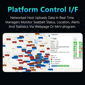 ViewTech Bus Seat Safety Beat Alarm System Real <strong>Time</strong> Monitor 4G GPS Location Tracking Detection Terminal in Bus Fleet <strong>Management</strong> - Product Image 5