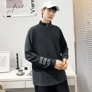 Nouveau pull en cachemire tricoté épais pour homme, collection automne-hiver 2025, col montant, chaud, confortable et respirant, idéal pour les jeunes. - Product Image 3