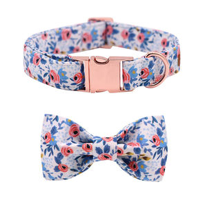 Luxus-Accessoires für Hunde und Katzen, verstellbares Hundehalsband und Leinenset aus Nylon mit Metallschnalle, 2022 individuelles Muster-Bandana, Haustierbedarf - Product Image 2