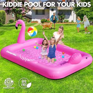 Inflatable Sun Lounger 205x150cm PVC Outdoor Floating Bed For Adults <b>Pool</b> <b>Lounge</b> Chair - Product Image 2