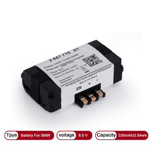 Batterie d'urgence acoustique Peiker pour voiture, 8.0V 330mAh, rechargeable, pour accessoires de démarreur BMW - Product Image 4