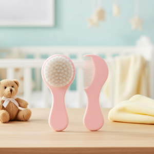 Commercio all'ingrosso 2 In 1 sicurezza BPA gratis spazzola per capelli e pettine per bambini - Product Image 2