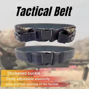 Cinturón Táctico Ajustable de Nailon con Portacargador y Soporte para Linterna (Unisex) - Product Image 6