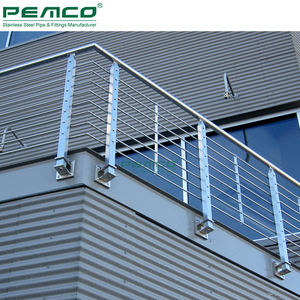 Offre Spéciale Hôtel Qualité 304 de Pont En Acier inoxydable Gril Tuyau <span class=keywords><strong>Afco</strong></span> Pour Balcon Balustrade Prix Par Kg - Product Image 1