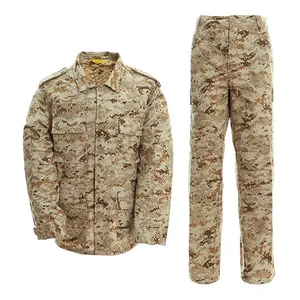 2023 gros personnalisé OEM service Rip Stop numérique désert 65 35 tactique BDU costume ensemble uniforme