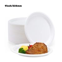 Plaques en papier pour gâteaux personnalisées avec logo imprimé de 7 pouces, plateaux en carton pour pâtisserie