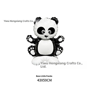 แผ่นฟิล์มอะลูมิเนียมรูปช้างสิงโตแพนด้าสำหรับตกแต่งเป็นมิตรกับสิ่งแวดล้อมใหม่ลูกโป่งลายการ์ตูนสำหรับปาร์ตี้เทศกาลคริสต์มาส - Product Image 4