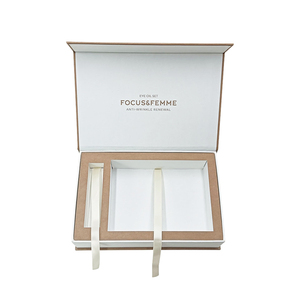 Luxury Customized Logo Cardboard Rigid Special <b>Paper</b> Packaging Magnetic Closure Cosmetics Gift <b>Boxes</b> Embossing Sponge Lining - Product Image 5