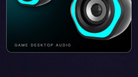 Altavoces Portátiles para Juegos con LED RGB de 2.0 Canales - Audio Compacto para Juegos de PC de Escritorio con Luz LED Colorida para Jugadores al por Mayor