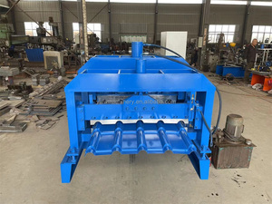 1000mm tấm lợp tre bước 800 lạnh cuộn tạo thành máy 1000mm cuộn dây màu sử dụng máy móc làm gạch - Product Image 5