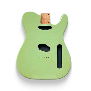 Cuerpo de guitarra TL de tilo verde macizo con acabado personalizado de un proveedor de piezas DIY - Product Image 2