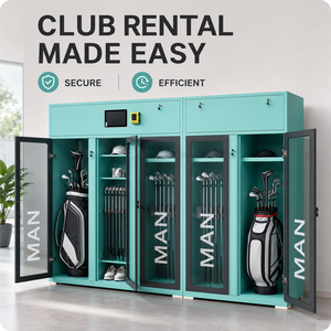 24/7 Smart Golf <b>Club</b> Rental Machine for <b>Driving</b> Range Clubhouse and Resort Use Secure <b>Club</b> Storage Fast Self-service - Product Image 3
