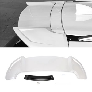 สปอยเลอร์หลังรถยนต์ Welta ABS สีดำเงา ปีกหลังกันชนหลังทรง Duckbill อุปกรณ์ตกแต่งภายนอก ชุดแต่งสำหรับ CRV - Product Image 1