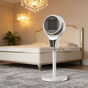 Calefactor Eléctrico de Pie con Control Táctil y Remoto, Ventilador de Aire Caliente, Calefacción PTC, 2000W, Portátil - Product Image 6