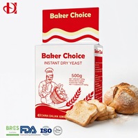 Levain en poudre instantané Backer Choice 400g certifié HALAL, emballage sous vide, cuisson rapide et facile, pour pains, pizzas et gâteaux faibles/ riches en sucre