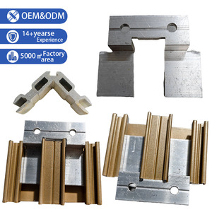 Perfiles Modernos de Aleación de Aluminio para Puertas y Ventanas de Vidrio, Esquinas Metálicas, Cerraduras Combinadas, Conectores Duraderos para Cajones y Muebles - Product Image 5