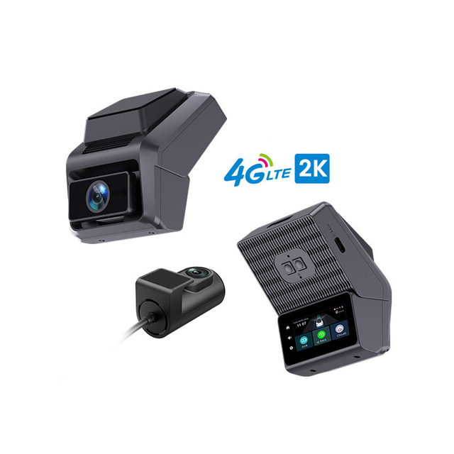 2K Dual Lens 4G LTE Dash Camera for Cars with WiFi App Live-view Monitor GPS Tracking Built in Sim Card Slot