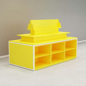 Vitrina de joyería de inspiración antigua y mesa de museo minimalista, vitrina ecológica de madera de hierro con venta directa de fábrica - Product Image 6