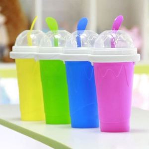 New Arrivals Magic Cup Slushy Maker Reusable Instant Slushie Cup With Lid Food Safe Silicone Squeeze Icy Cup - Product Image 1