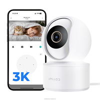 Cámara de Seguridad WiFi Interior IMILAB C22 3K 5MP, 360 ° PTZ, Detección y Seguimiento Humano, Visión Nocturna en Color, Audio Bidireccional