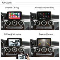 Road Top Wireless Android Auto Apple CarPlay pour Mercedes Benz Classe A W176 CLA C117/X117 GLA X156 Prise en charge Wifi Airplay Carplay