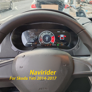 Pantalla de Instrumentos Digital LCD de 10.25'' con Diseño de Cabina Virtual, Velocímetro y Panel de Control para Skoda Yeti 2014-2017, Conexión Plug and Play - Product Image 2