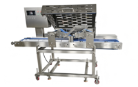 Machine à trancher la viande entièrement automatique en acier inoxydable 304 avec moteur, étanche IP67, capacité de 1200 kg/h, QPJ200H