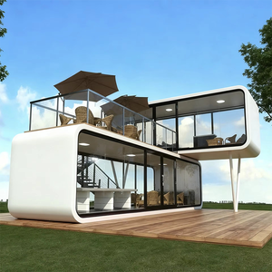 Casa Prefabricada Portátil Tipo Cápsula Espacial Apple, Oficina Móvil para Exteriores, Casa Pequeña Moderna para Jardín, Estudio o Casa de Huéspedes - Product Image 5