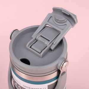 30oz Stainless Steel Double-Walled Vacuum <b>Insulated</b> Sports Water Bottle Keeps Cold & Hot Portable Leak-Proof Thermo <b>Mug</b> - Product Image 2