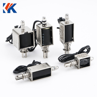 Nuevo Actuador Eléctrico Lineal de 2024, DC5V6V12V24V AC 110v 230v, Personalizable, Potente, Electroimán Lineal de Empuje y Tracción, Micro Electroimán