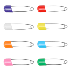 JP gros différent coloré 5.3cm tête en plastique en acier inoxydable <span class=keywords><strong>grande</strong></span> <span class=keywords><strong>épingle</strong></span> de sûreté pour accessoires de couture - Product Image 5