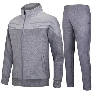 Autumn Men Running Sets Hooded Sportswear Sport Suit Sweatshirt Sweatpants Mens Clothing 2 Pieces Sets Jogging Tracksuit Adults