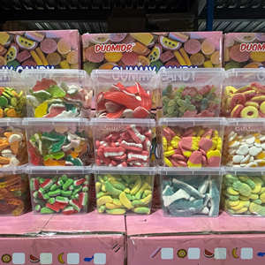 Halal Private Label Wholesale Sweet Sour Bulk Gummy <strong>Candy</strong> Fruity Flavor <strong>Soft</strong> <strong>Candy</strong> <strong>Sugar</strong> Coated Bottle - Product Image 4