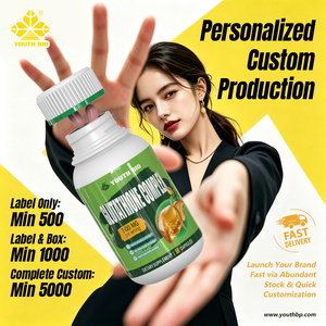 Prix de gros : Capsules de Glutathion 500mg pour l'entretien quotidien du corps et le soutien de la détoxification, pour adultes unisexes, en stock, OEM en vrac - Product Image 4