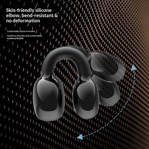New Clip On Ear Blue Tooth Headset Non In Ear Design Lightweight Single Earphone for Business Sports - Product Image 4
