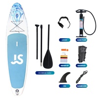Planche de paddle gonflable de course ISUP de qualité supérieure avec impression excellente, en PVC blanc + technologie Drop Stitch coréenne, pour lacs et rivières