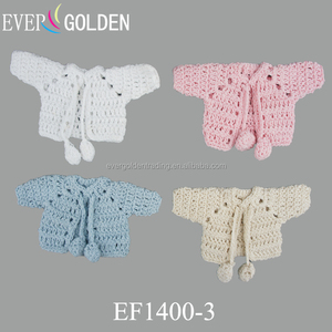 Recuerdos para Baby Shower, Mini Vestido de Ganchillo, Lindos Regalos para Decoraciones de Baby Shower, Kits EF1400-3 - Product Image 1