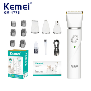 Máquina de Aseo para Mascotas Kemei KM-1775, Cortaúñas para Perros, Cortaúñas para Gatos, Recortadora de Pelo para Mascotas 4 en 1, Calidad de Marca Real - Product Image 1