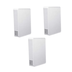 Modernes Design ABS-Kunststoff OEM Temperatur- & Feuchtigkeitssensor mit IP54-Schutz und 0-10V/4-20mA Ausgang für HVAC-Räume - Product Image 1