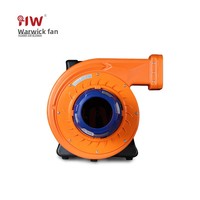 Château gonflable publicitaire autonome Warwick Fan certifié 1/15 HP, modèle commercial gonflable pour aire de jeux, type arche
